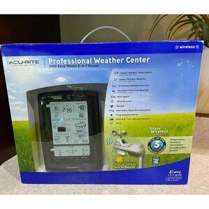 AcuRite Professional Weather Center With 5-In-1 Sensor Wireless Indoor/Outdoor T